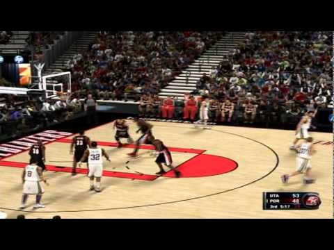 NBA 2k11 Superstars - Jazz vs. Trail Blazers [4/6]