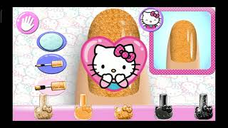 Salon kuku Hello Kitty (Budge studios) Permainan terbaik untuk anak-anak screenshot 2