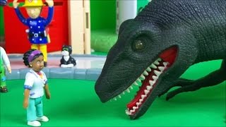 Fireman Sam Helen Vs The T-Rex Dinosaur