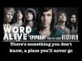 The Word Alive - Epiphany (w/ Lyrics)