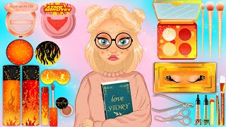 asmr animation | unattractive girl to the hot Fiery girl❤️‍🔥✨