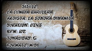 MIDI #03 - La Cumbia Barulera - La Sonora Dinamita screenshot 2