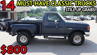 Top 14 Classic Trucks You Can Still Buy Today!