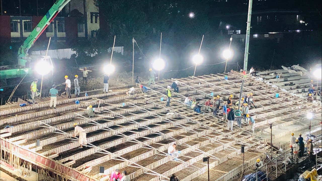 Live tu cricket ground night work ||