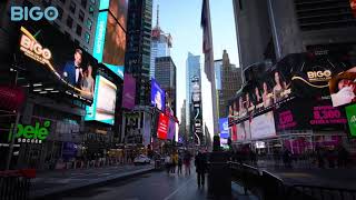 BIGO TOP Broadcasters on Times Square Billboards | BIGO LIVE | BIGO AWARDS GALA 2021
