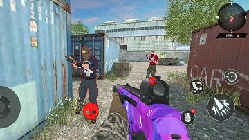 FPS Counter Shooting Game, Counter Strike Games Android Gameplay