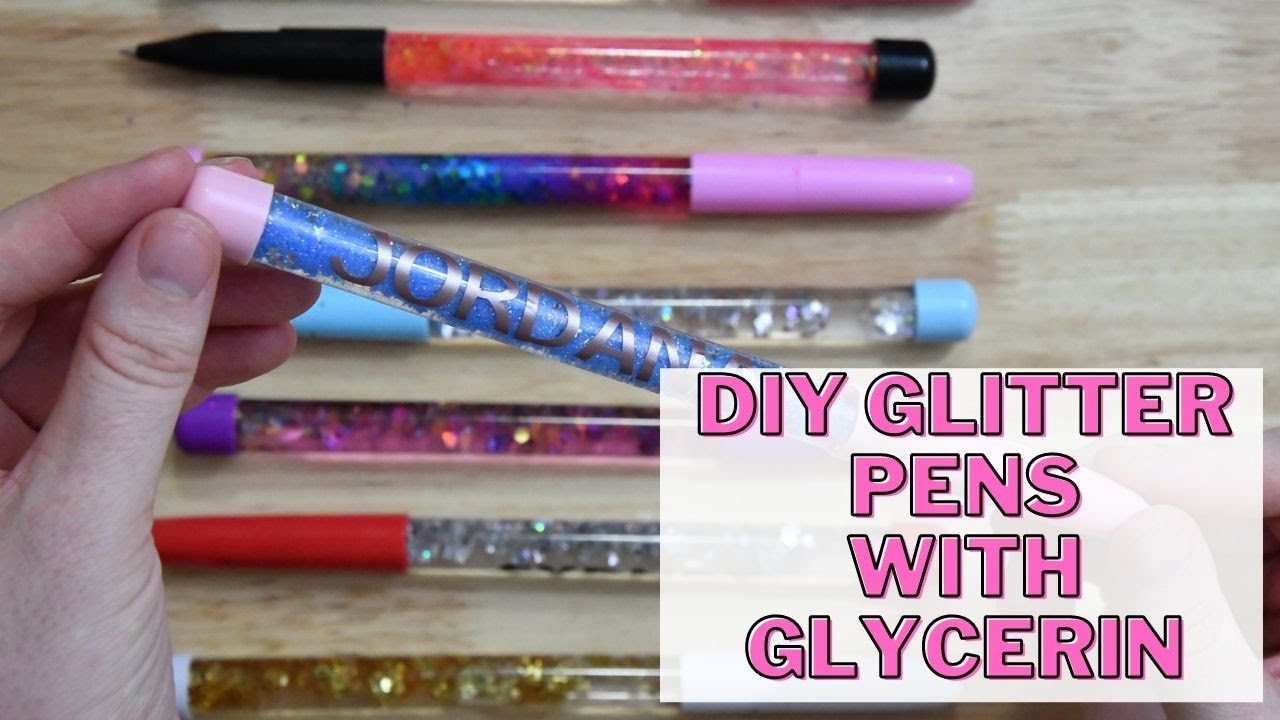 Create Your Own Glitter Pen W/Additional Pen Refill, Glitter, Sequins &  Beads