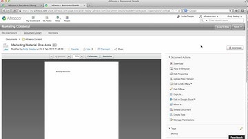 Alfresco Enterprise:  Sync with cloud