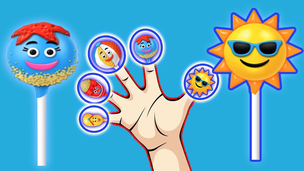 Jelly Bean Finger Family Song Nursery Rhymes For Children Disney Finge