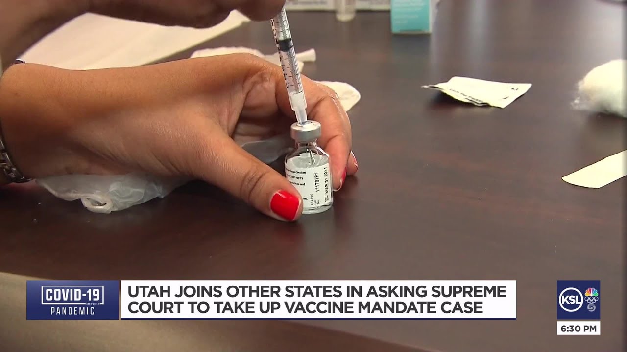 Utah joins appeal asking Supreme Court to block large employer vaccine mandate