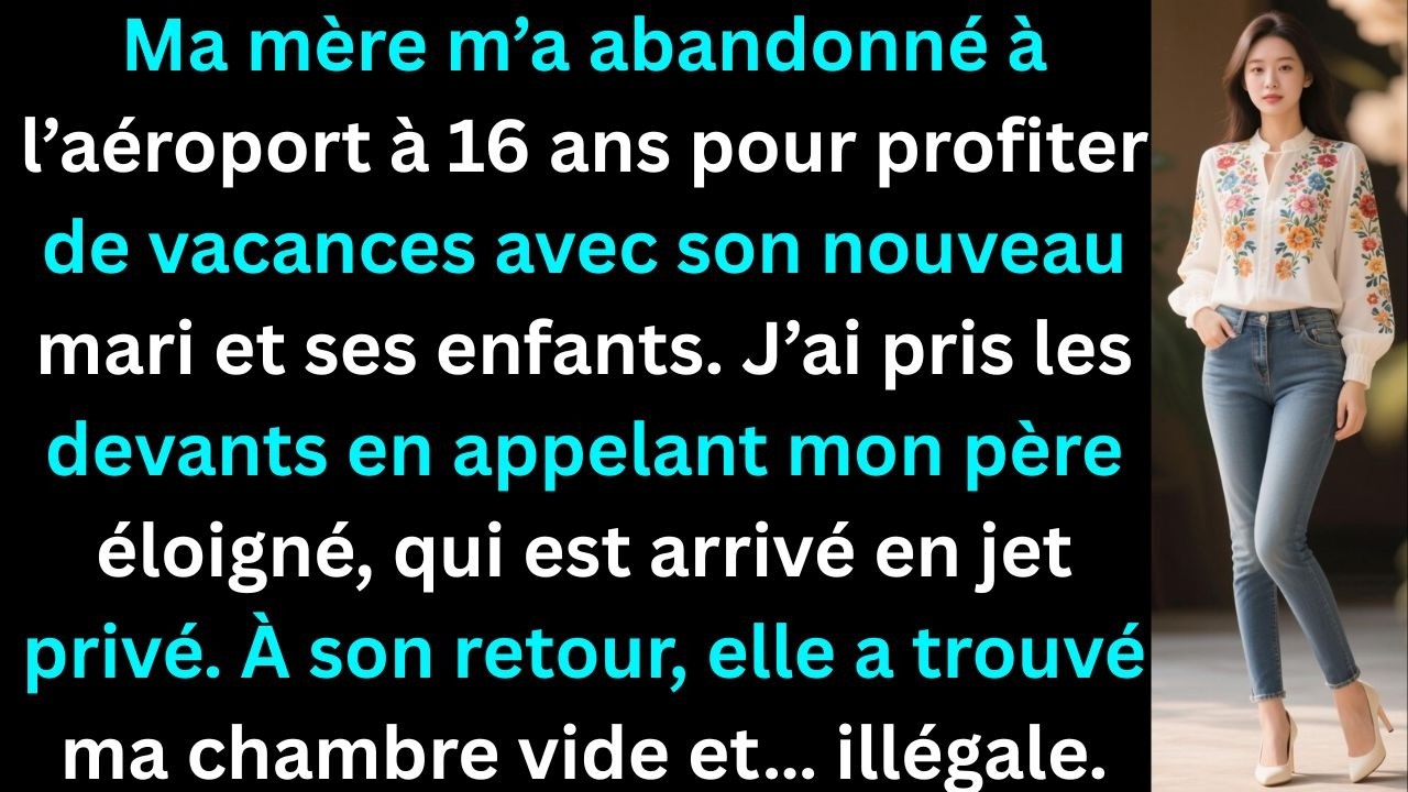 Ma mère m’a abandonné à l’aéroport à 16 ans pour profiter de vacances luxueuses avec…