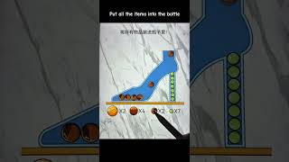 Put all the items into the bottle #shortvideo #youtube#shortvideo