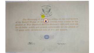 1934 U S  Treasury Bonds   500 Billion