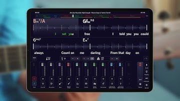 Play and Sing Along with Real-Time Chords & Lyrics On Screen