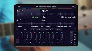 Play and Sing Along with Real-Time Chords & Lyrics On Screen