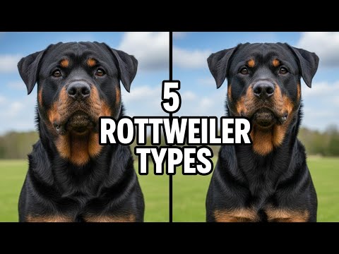 ROTTWEILER  TAYPS - FIVE  TYPES OF ROTTWEILER#dogbreed#dog #rottweiler#animals#rottweilerrottweiler 