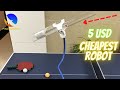 How to build your own 5 table tennis robot diy