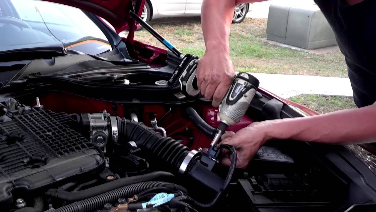 Stillen Generation 3 G3 dual Cold air intake install on my Nissan 370z