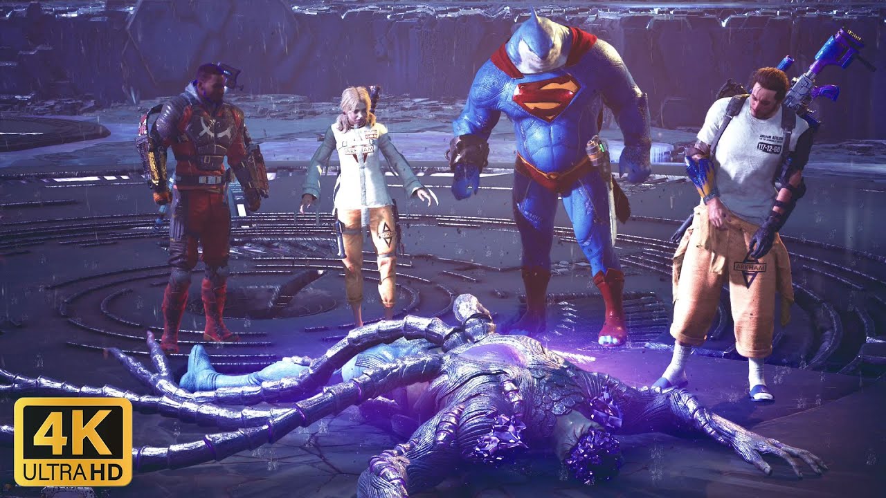 Brainiac Boss Fight - Suicide Squad Kill the Justice League Ending