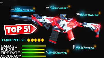 TOP 5 MOST OVERPOWERED CLASS SETUP IN MODERN WARFARE.. (BEST CLASS) COD MW Gameplay