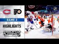 NHL Highlights | First Round, Gm2 Canadiens @ Flyers - Aug. 14, 2020