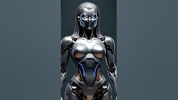 Cinematic Robot Construction | 3D Process #3DHumanoidBuild #CyberEvolution #FutureRobotics