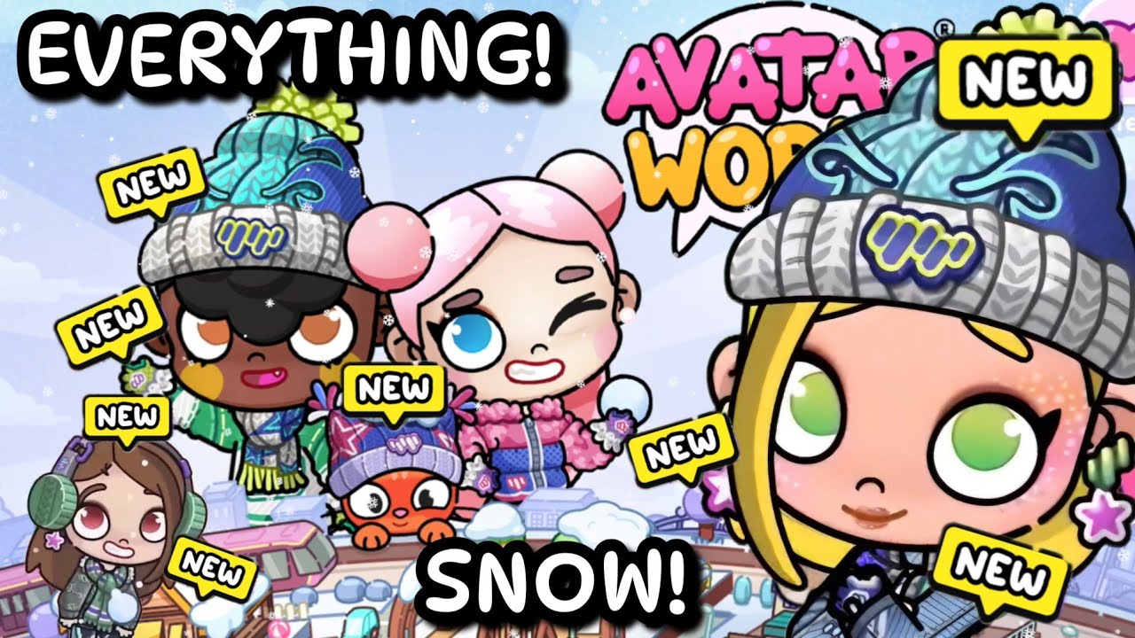 ВСЁ в обновлении AVATAR WORLD SNOW! ❄️БЕСПЛАТНАЯ❄️ ОДЕЖДА!