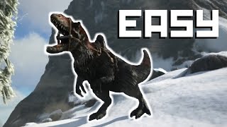 How to SOLO tame a Yutyrannus EASY in Ark Survival Evolved