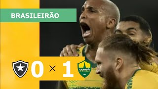 BOTAFOGO 0 X 1 CUIABÁ - CAMPEONATO BRASILEIRO 2023; VEJA O GOL