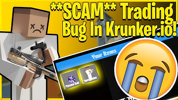 **SCAM** Trading Bug In Krunker.io!(I Lost Spectralon)😭