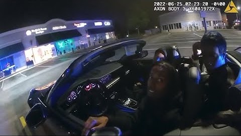 PLAYBOY CARTI AND ANOK YAI PULLED OVER FULL VIDEO (Bodycam footage)