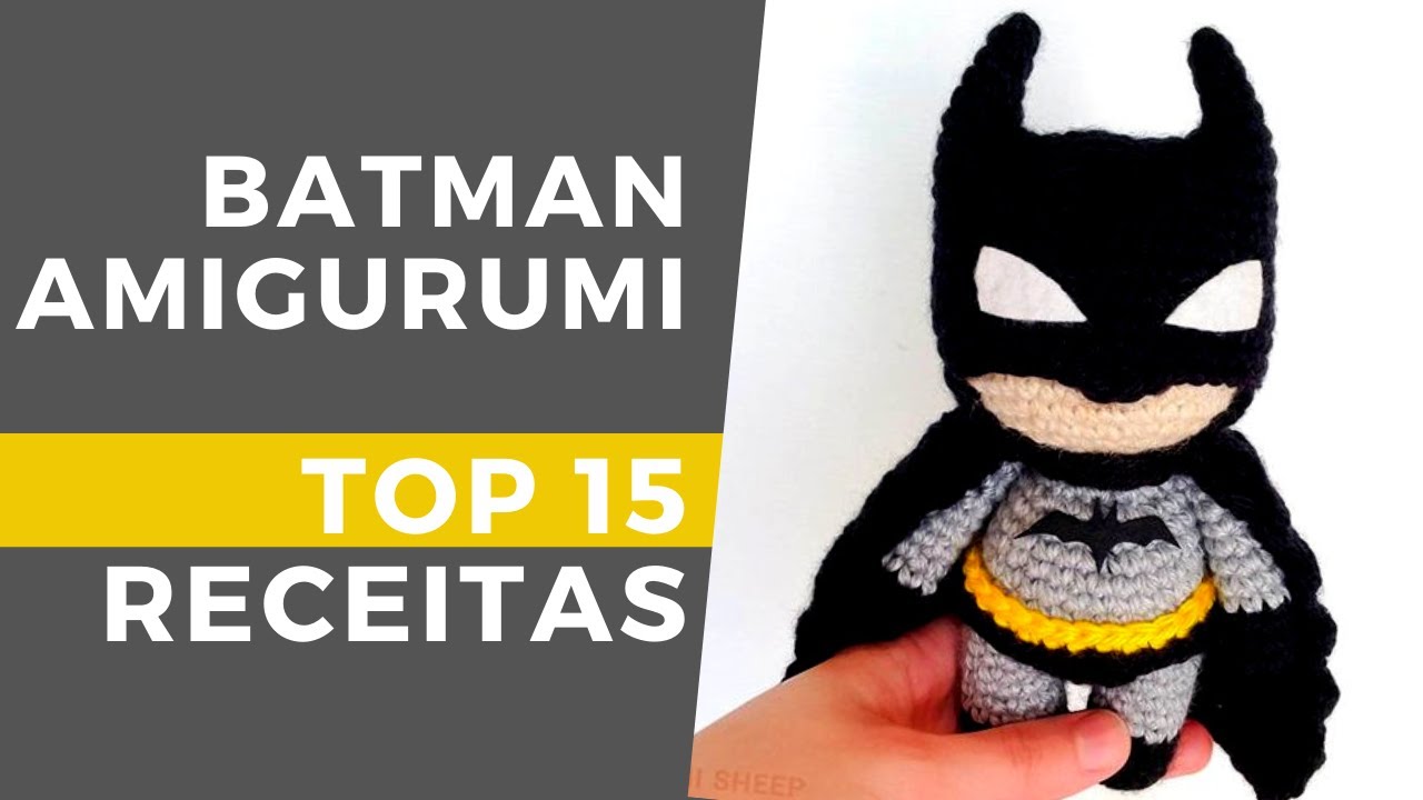 Arriba 68+ imagen batman amigurumi passo a passo