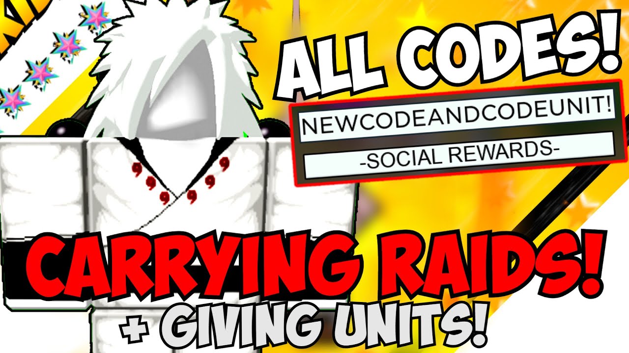 3 CODES] ASTD Giving Units & Carrying ALL RAIDS!