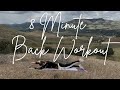 8 Minute Strong Toned Back | Improve Posture, no equipment