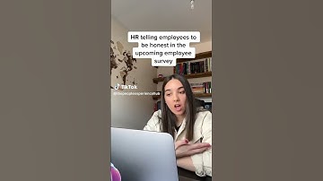 When HR tell employees to be honest in their Exit Interview