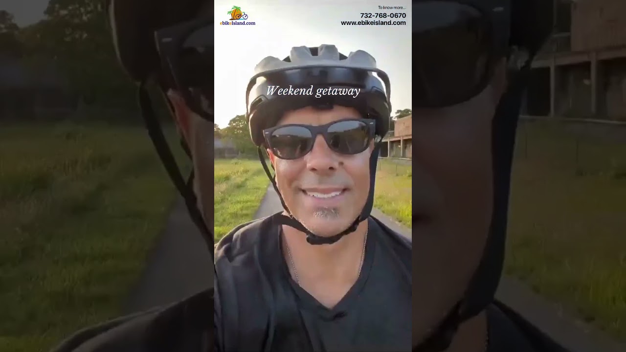 eco-friendly rides on Caribbean Island😍