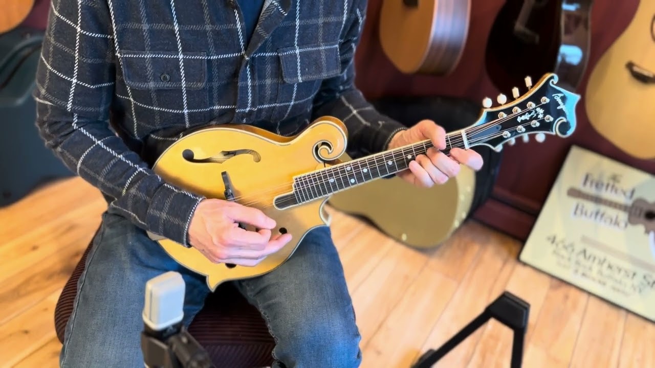 Bourgeois F Style Mandolin Demo For David K