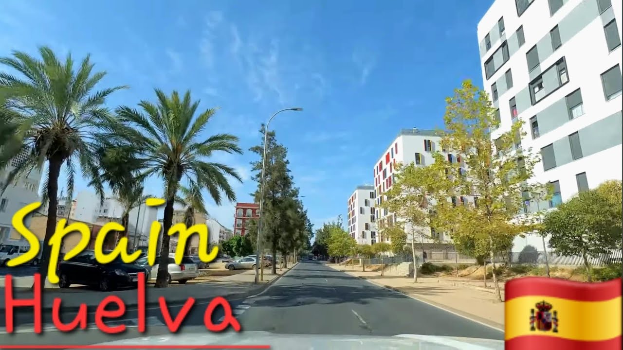 Driving in Huelva Spain