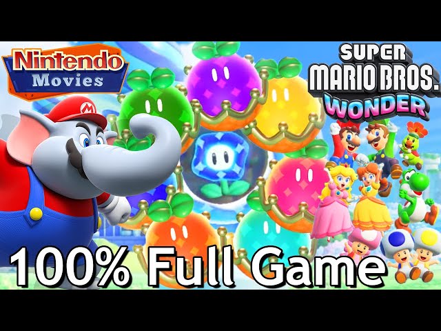 Super Mario 3D World (Switch) - Full Game 100% Walkthrough 