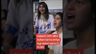 pertandingsn tinju EL VS Jefri nikol,abizar support Jefri Nikol #abidzar #sintyamarisca #abisin