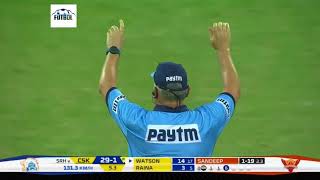 Ipl 2018 shane watson hit 117 run in 57 ball srh vs csk final match