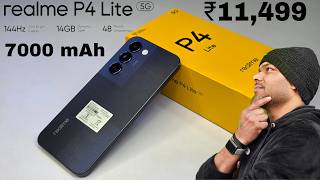 Realme P4 Lite 5G Unboxing Review Camera Price 7000 Mah An Battery Full Details