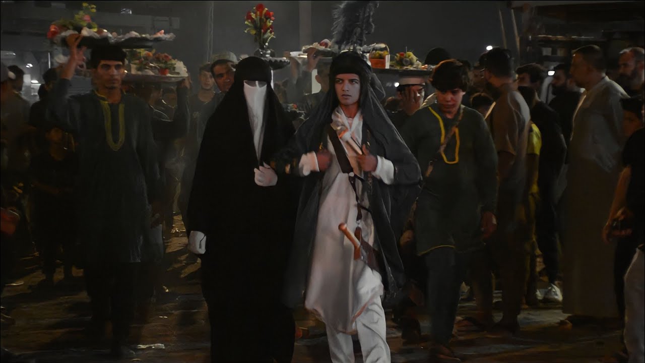 تشابية ليلة القاسم علية السلام موكب جعفر الطيار ع النعمانية