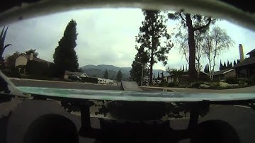 traxxas slash with inboard camera jumping