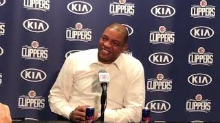 Doc Rivers gets heated when asked about LeBron's take on load management