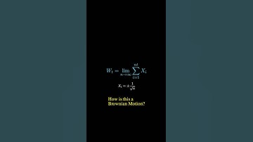 Brownian Motion for Dummies #animation #maths #manim #education #quant #quantfinance