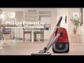Пылесос Philips PowerGo c высокой силой всасывания