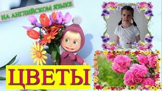 🌷 Английский язык для детей. Цветы.