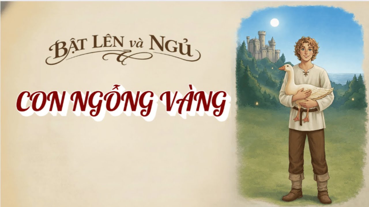 [TRUYỆN CỔ GRIMM] CON NGỖNG VÀNG | Bật Lên và Ngủ