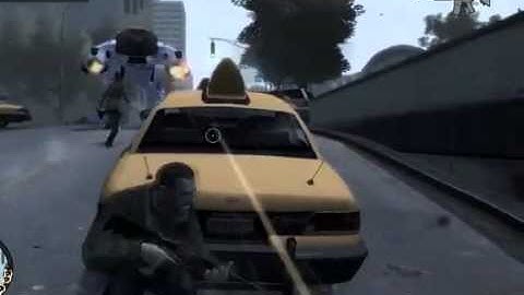 GTA IV - ED-209 Robot (Robocop 1987) - W.I.P.